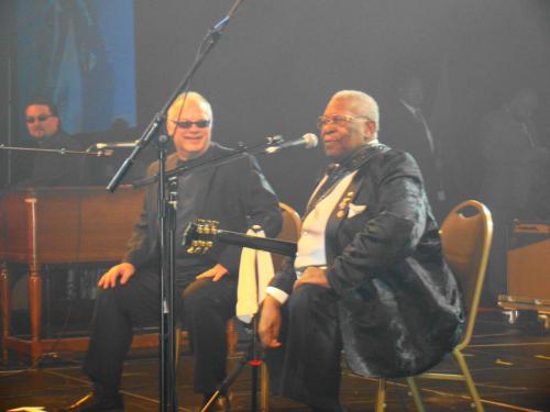 Playing with B.B. King